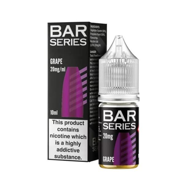 Bar Series Grape 20mg – Nic Salt E-Liquid