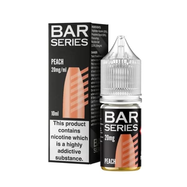Bar Series Peach 10mg – Nic Salt E-Liquid