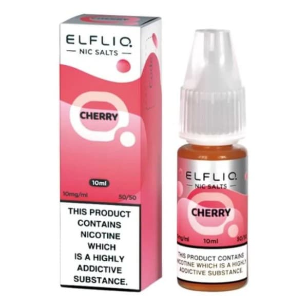 ElfLiq Cherry 10mg – Nic Salt E-Liquid