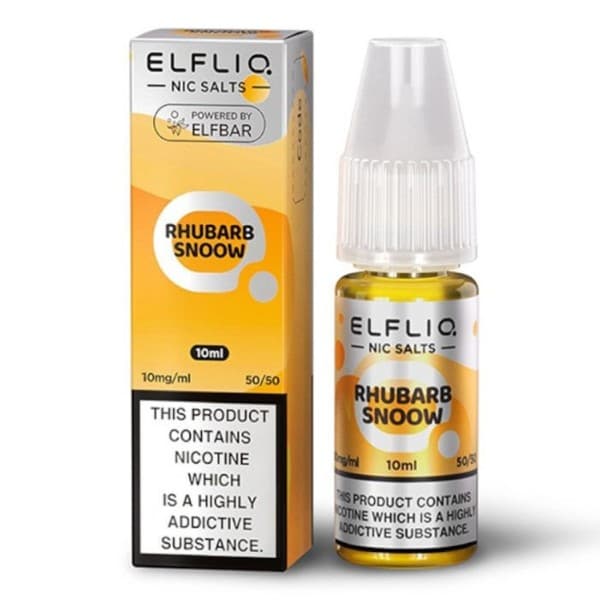 ElfLiq Rhubarb Snoow 10mg – Nic Salt E-Liquid