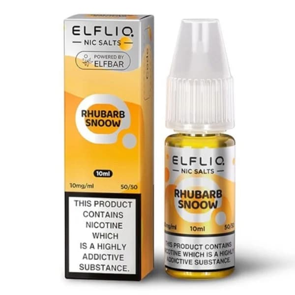ElfLiq Rhubarb Snoow 10mg – Nic Salt E-Liquid