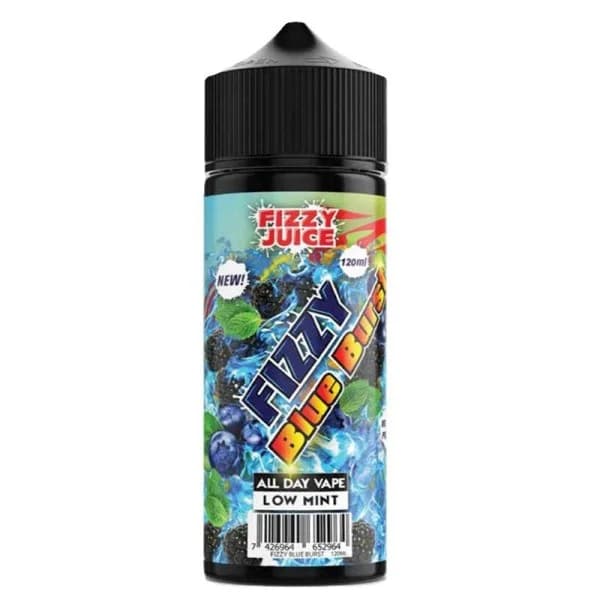 Fizzy Blue Burst 100ml – Shortfill E-Liquid