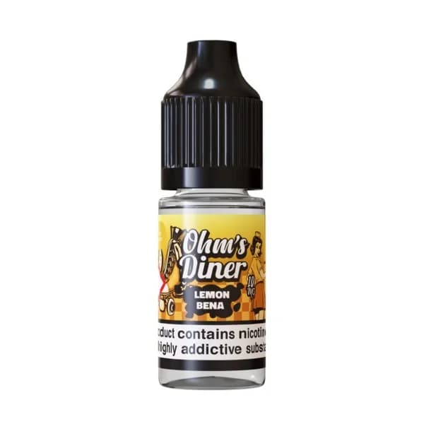 Ohms Diner Lemon Bena 10mg – Nic Salt E-Liquid