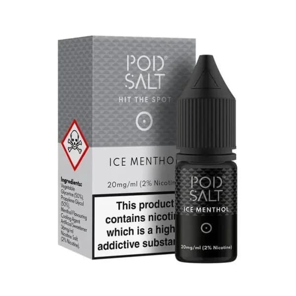 POD SALT Ice Menthol 20mg – Nic Salt E-Liquid