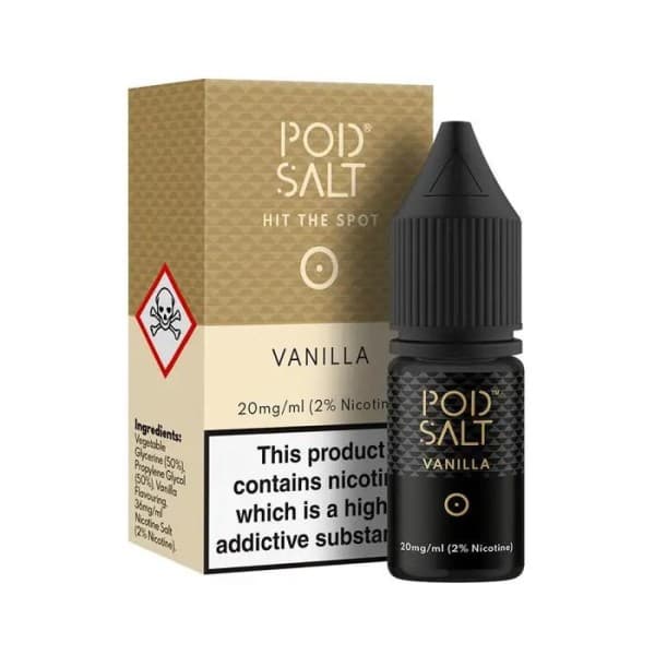 POD SALT Vanilla 11mg – Nic Salt E-Liquid