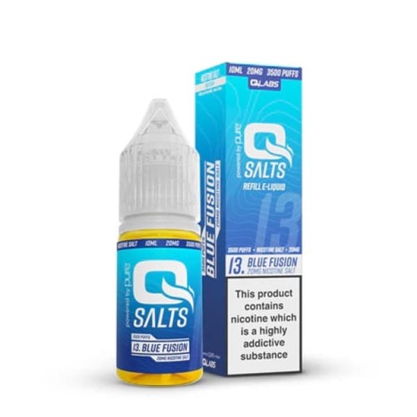 Q Salts Blue Fusion 20mg – Nic Salt E-Liquid
