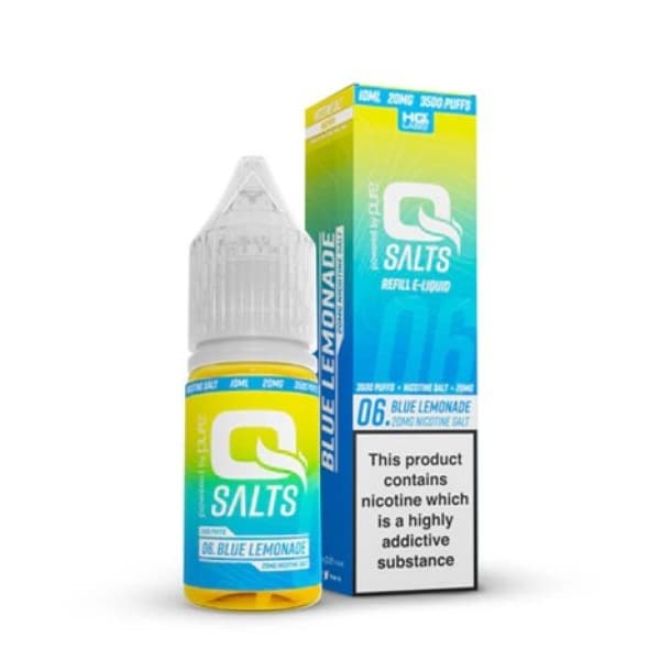 Q Salts Blue Lemonade 10mg – Nic Salt E-Liquid