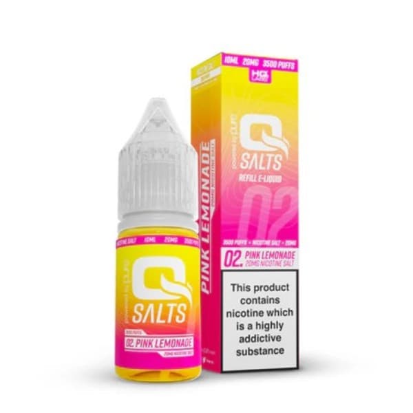 Q Salts Pink Lemonade 20mg – Nic Salt E-Liquid