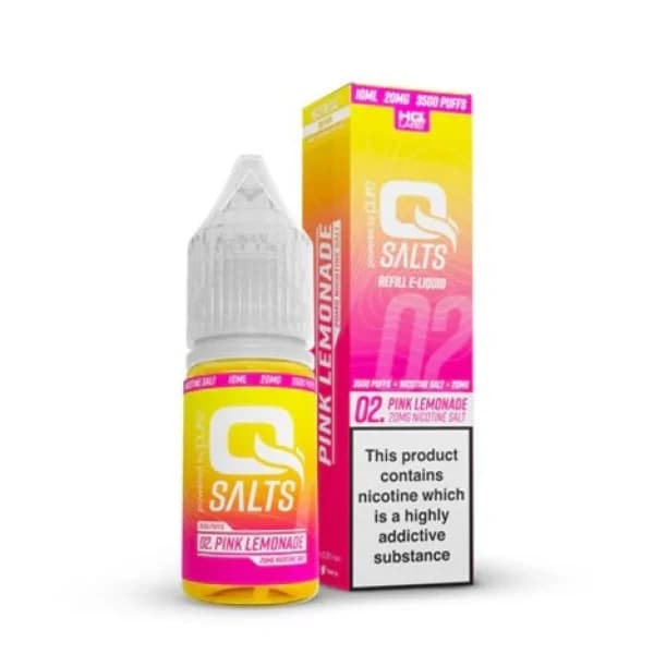 Q Salts Pink Lemonade 20mg – Nic Salt E-Liquid