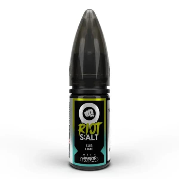 Riot Salt Sub Lime 5mg – Hybrid Nic E-Liquid