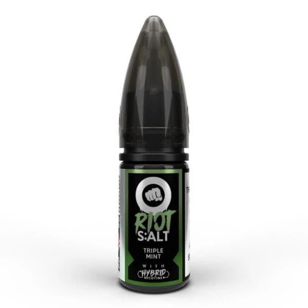 Riot Salt Triple Mint 10mg – Hybrid Nic E-Liquid