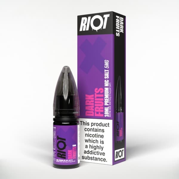 Riot X Dark Fruits 10mg – Nic Salt E-Liquid