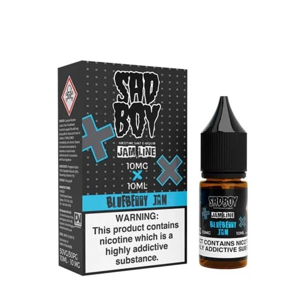 Sad Boy Blueberry Jam 10mg – Nic Salt E-Liquid
