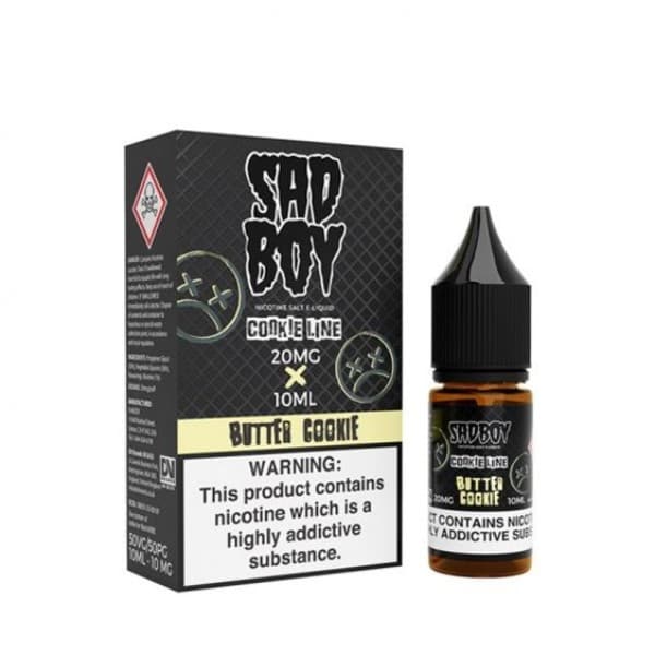Sad Boy Butter Cookie 10mg – Nic Salt E-Liquid