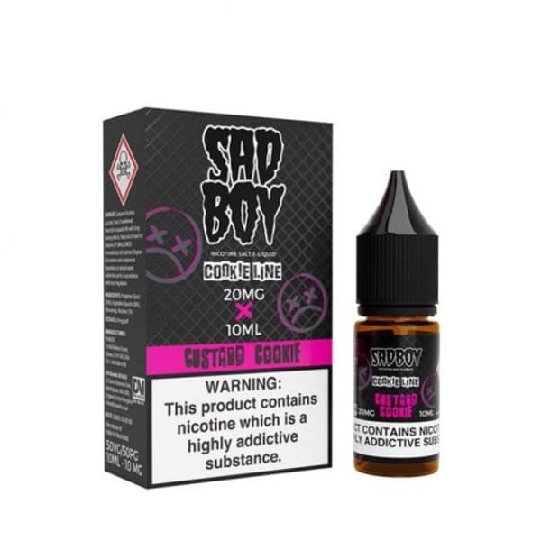 Sad Boy Custard Cookie 20mg – Nic Salt E-Liquid