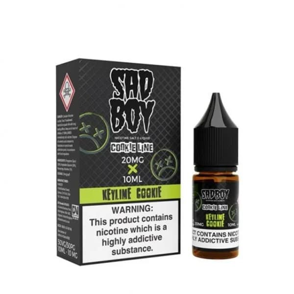 Sad Boy Keylime Cookie 10mg – Nic Salt E-Liquid