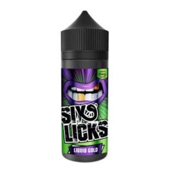 Six Licks Liquid Gold 100ml – Shortfill E-Liquid