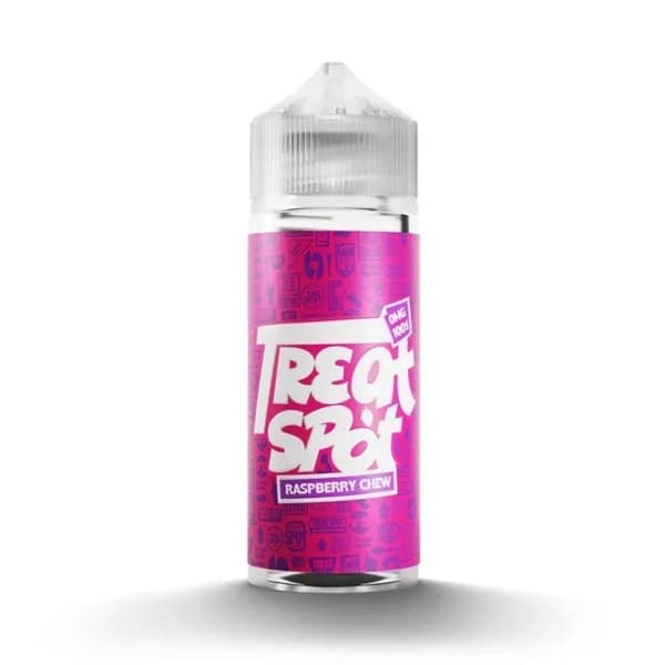 Treat Spot 50VG/50PG Raspberry Chew 100ml – 50/50 Shortfill E-Liquid