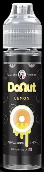 Vapers Pantry Donut Lemon 100ml – Shortfill E-Liquid