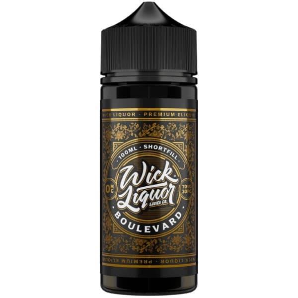 Wick Liquor Boulevard 100ml – Shortfill E-Liquid