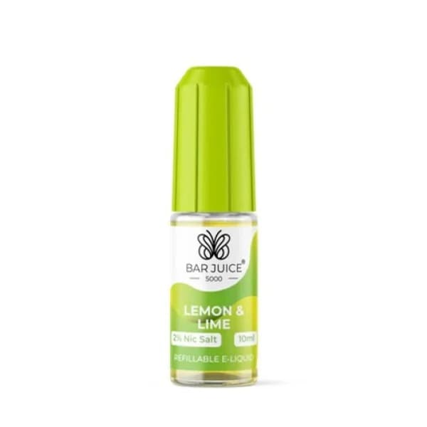 Bar Juice 5000 Lemon & Lime 5mg - Nic Salt E-Liquid