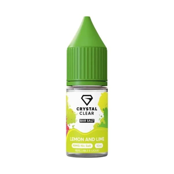 Crystal Clear Lemon and Lime 20mg – Nic Salt E-Liquid