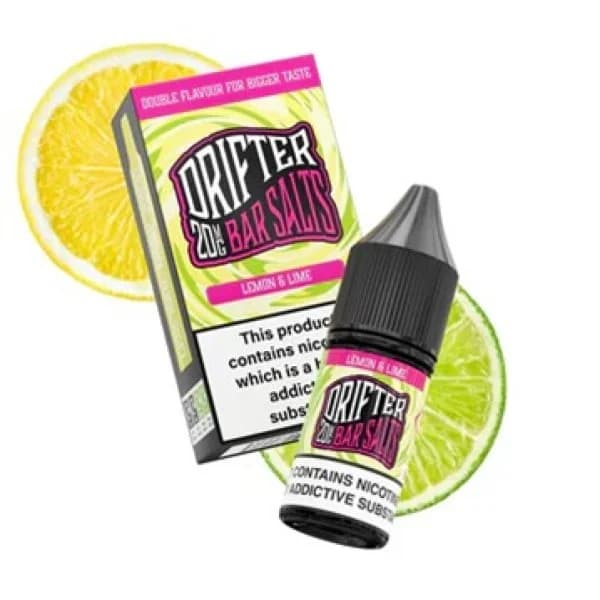 Drifter Bar Salts Lemon & Lime 5mg – Nic Salt E-Liquid