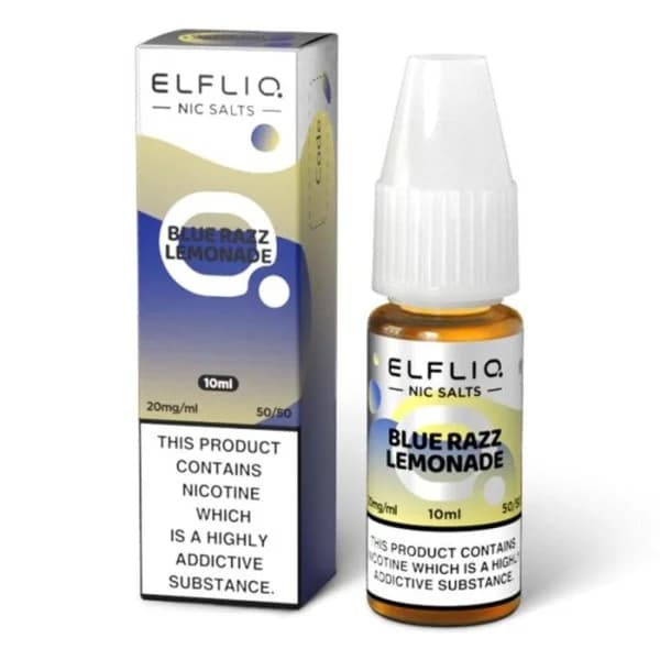 ElfLiq Blue Razz Lemonade 5mg – Nic Salt E-Liquid
