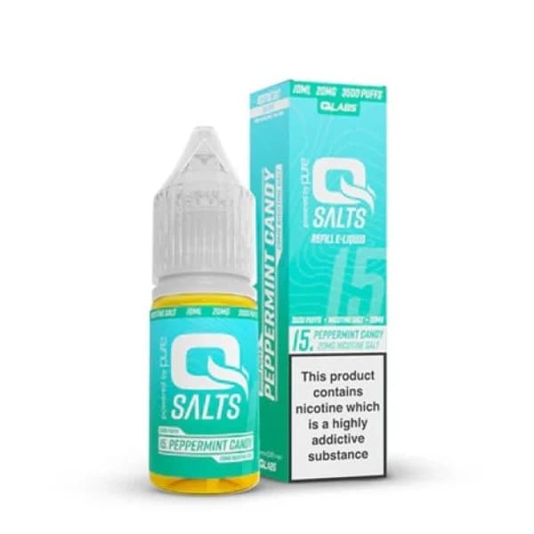 Q Salts Peppermint Candy 5mg - Nic Salt E-Liquid