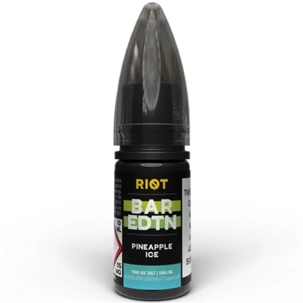 Riot BAR EDTN Pineapple Ice 10mg - Nic Salt E-Liquid