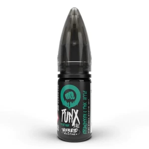 Riot Salt PUNX Strawberry Pink Apple 10mg - Hybrid Nic E-Liquid