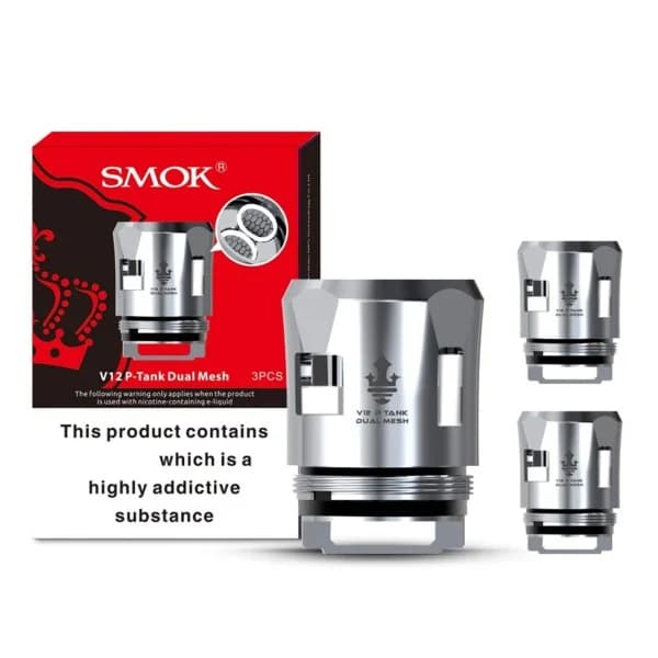 SMOK V12 P Tank Dual Mesh 0.2ohm Coil