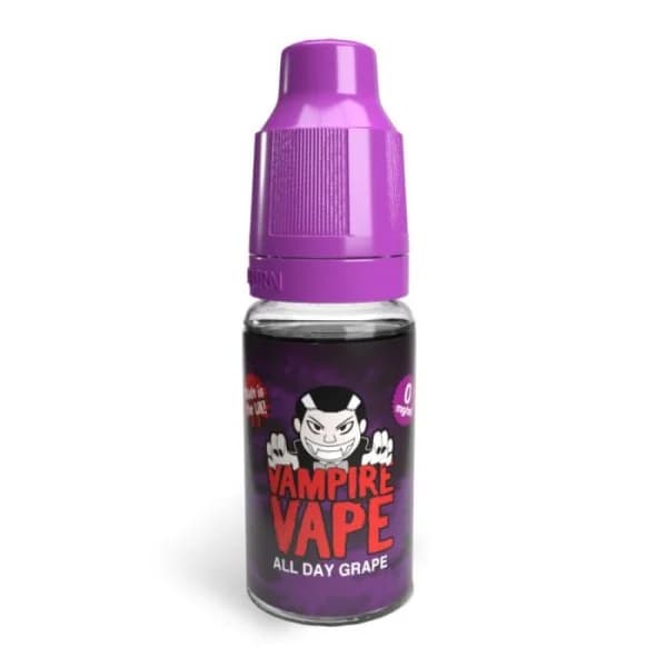Vampire Vape All Day Grape 6mg – Freebase E-Liquid