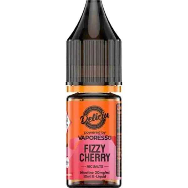 Vaporesso Deliciu Fizzy Cherry 10mg – Nic Salt E-Liquid
